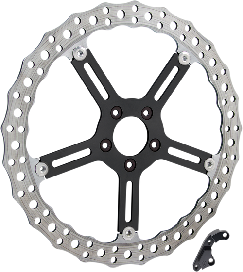 Jagged Brake Rotor - 15" - Right - Hub-Mount