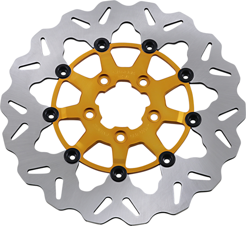 Front Wave® Rotor - Gold Center