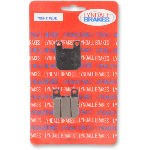 Lyndall Racing Brakes LLC #7153-Z+ - Z-Plus Brake Pads - PM Calipers