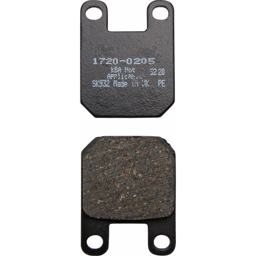 Drag Specialties - Organic Brake Pads - "F" Caliper