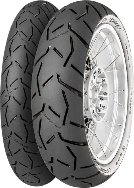 Continental Tire - ContiTrailAttack 3 - Front - 120/70ZR19 - 60W