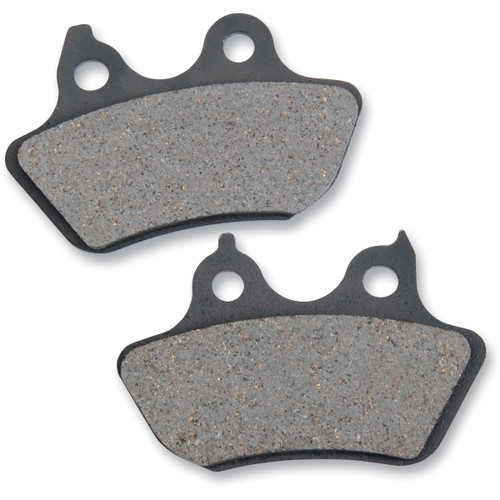 Drag Specialties - Semi-Metallic Brake Pads - Rear - HD Softail