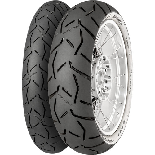 Continental #02445370000 - Tire - ContiTrailAttack 3 - Front - 120/70ZR17 - (58W)