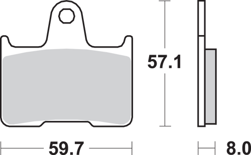 Brake Pads - 715LS