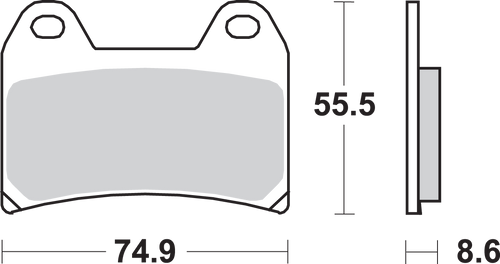 HS Brake Pads - 706HS