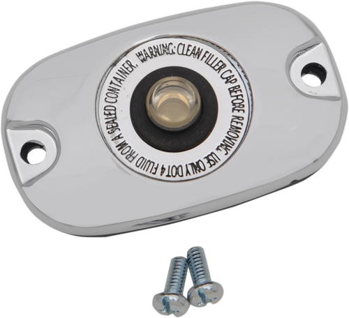 Rear Master Cylinder Cover - Chrome