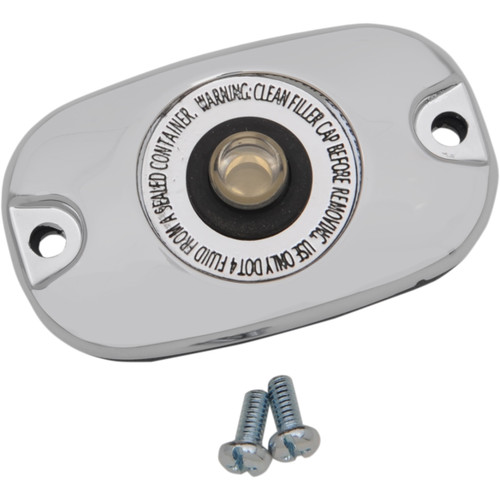 Drag Specialties - Rear Master Cylinder Cover - Chrome