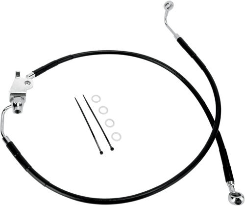 Brake Line - Rear - XL 04-13 - Black