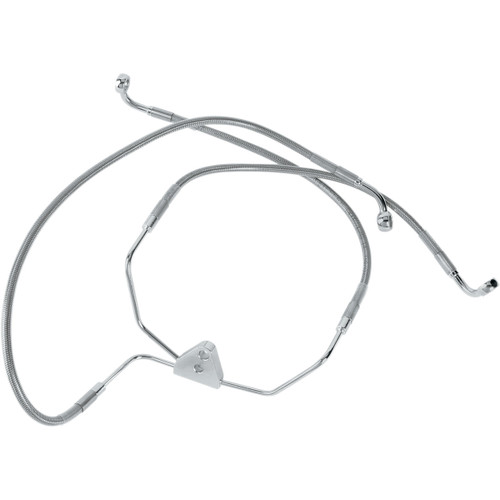 Drag Specialties - Brake Line - Front (Lower/Upper) - Stainless Steel