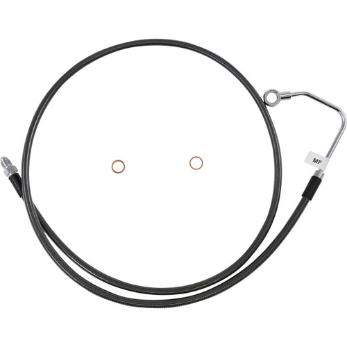 Magnum Shielding #47011 - Mid Brake Line - ABS - Black Pearl