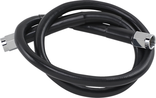 Universal Brake Line - Black - 24"