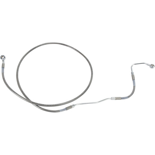 Drag Specialties - Brake Line - +10" - Stainless Steel - ABS