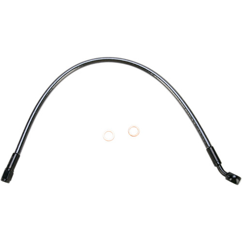 Magnum Shielding #47117 - Brake Line - 10mm-35° - 17" - Black Pearl