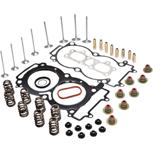 Kibblewhite #82-83160 - Cylinder Head Kit - C674 Valve Guides - White Diamond® Valves - Polaris