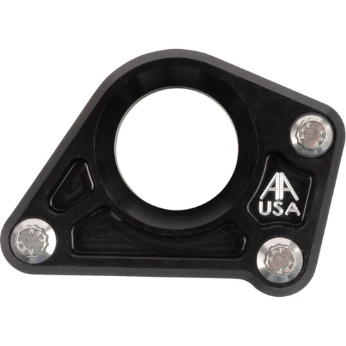 Alloy ART #M8FMM-2 - Floor Board Delete Mount - Black Anodized - M8