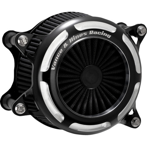 Vance & Hines #41119 - V02 Onyx Air Intake Kit - Black Contrast