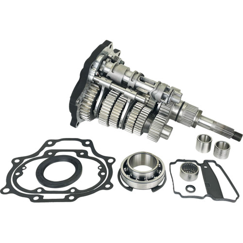 Jims #8611 - Fat 6 Super Gear Kit - Black - '17-'24 M8