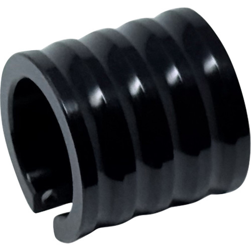 Namz #NNSC-HO1-B - Neutral Switch Cover - Horizontal Milled - Black - Big Twin