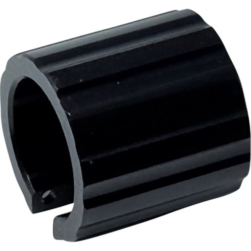 Namz #NNSC-VO1-B - Neutral Switch Cover - Vertical Milled - Black - Big Twin