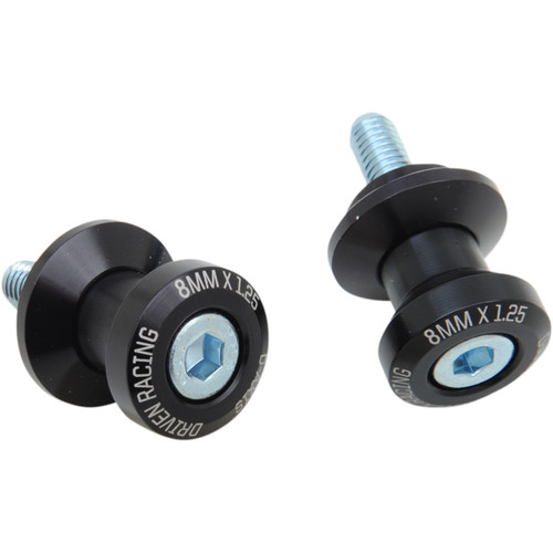 Driven Racing #DXS-8 BK - D-Axis Spools - 8 mm - Black