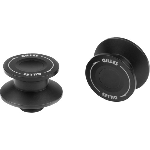 Gilles Tooling #PSA2-M6-BD - Swingarm Spool - Black