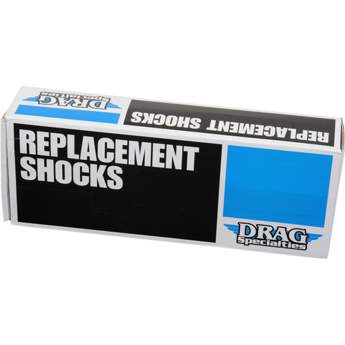 Drag Specialties Shocks - Premium Ride-Height Adjustable Shocks - 12" - Heavy Duty - Chrome