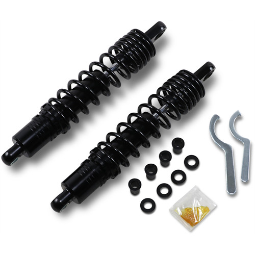 Drag Specialties Shocks - Premium Ride-Height Adjustable Shocks - 13.5" - Standard - Black
