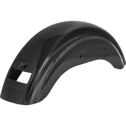 Saddlemen #CF-818-30-001 - Rear Fender - Carbon Fiber/Gloss - FXBB/FXST/FLSL