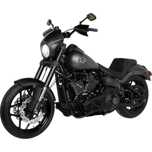 Arlen Ness #210-044 - Front Fender - Qualifier - 19" - Carbon Fiber