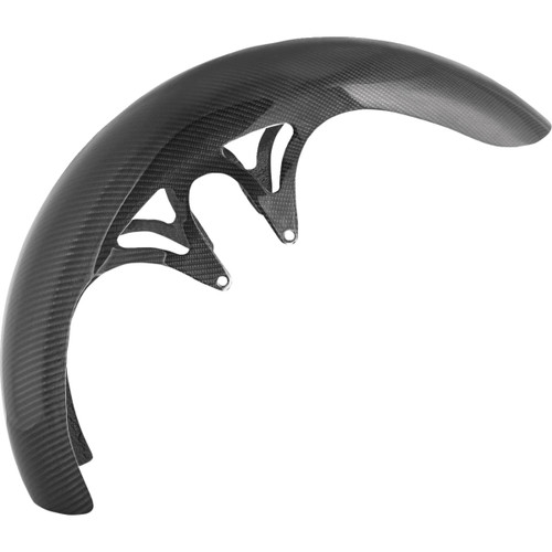 Arlen Ness #210-084 - Front Fender - Wrapper - 21" - Carbon Fiber/Gloss - HD Touring '23-'25
