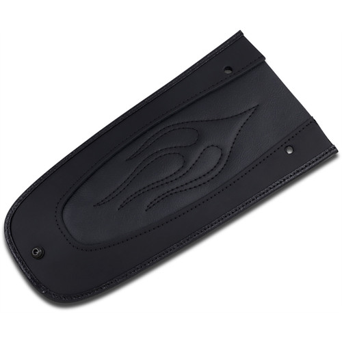 Drag Specialties Seats - Fender Skin - Flame Stitched Automotive-Grade Vinyl Center