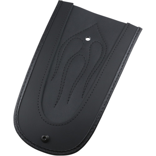 Drag Specialties Seats - Fender Skin - Flame Stitched Automotive-Grade Vinyl Center