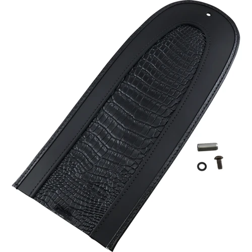 Drag Specialties Seats - Fender Skin - Embossed Faux Gator Leather Center