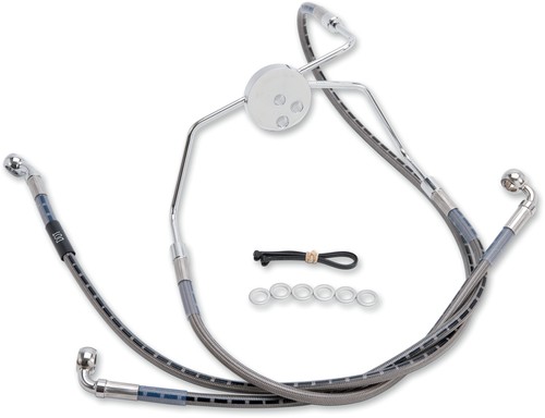 Brake Line - Front - +4" - FL 08-13