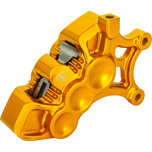 Arlen Ness #320-112 - Monoblock Axial Brake Caliper - 14" - Right - Gold