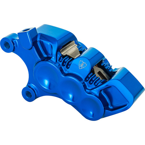 Arlen Ness #320-114 - Monoblock Axial Brake Caliper - 14" - Left - Blue