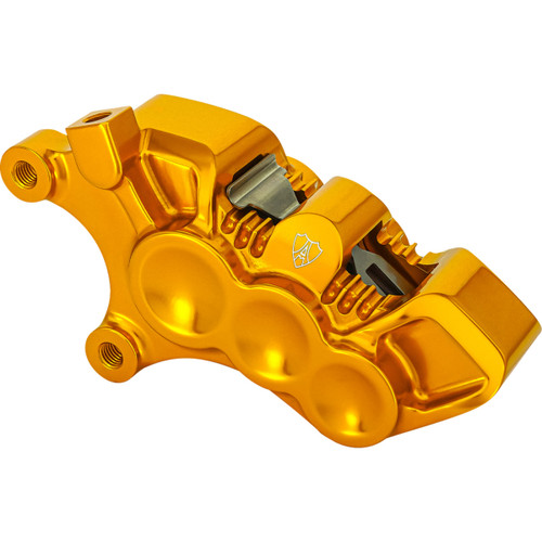 Arlen Ness #320-115 - Monoblock Axial Brake Caliper - 14" - Left - Gold