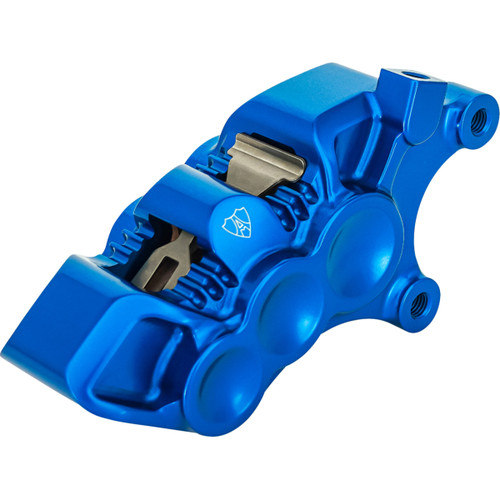 Arlen Ness #320-117 - Monoblock Axial Brake Caliper - 14" - Right - Blue