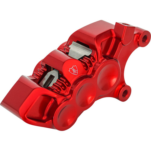 Arlen Ness #320-119 - Monoblock Axial Brake Caliper - 11.8" - Right - Red