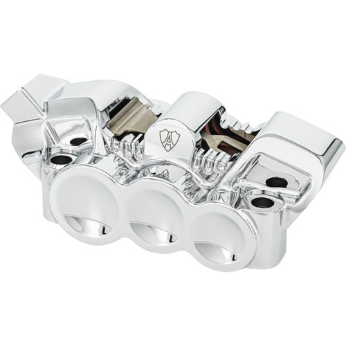 Arlen Ness #320-131 - Monoblock Radial Brake Caliper - 100 mm - Left - Chrome