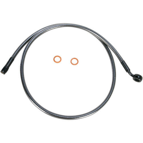 Magnum Shielding #AS47940 - Brake Line -7/16"-35° - 40" - Black Pearl