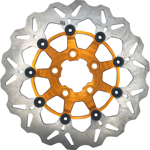 Gbrakes #DF681CW-O - Brake Rotor - Rear - Orange