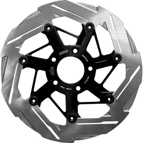 SBS #7143DR - Design "D" 7-Spoke Brake Rotor
