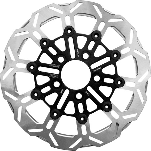 SBS #7145E - Design "D" 10-Spoke Brake Rotor