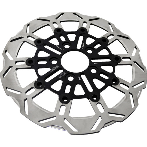 SBS #7145E - Design "D" 10-Spoke Brake Rotor