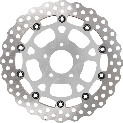 Performance Machine (PM) #0133-2606S-CH - Disc Carr Dominator - 320 mm X .20 FF - Front - Chrome