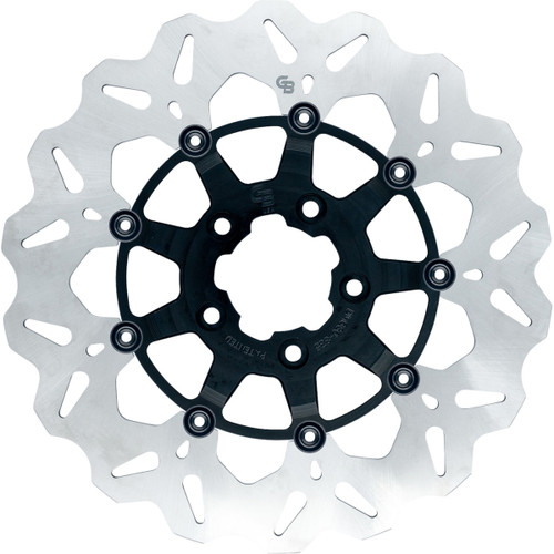Gbrakes #GBDU004 - Brake Rotor - Rear - Black