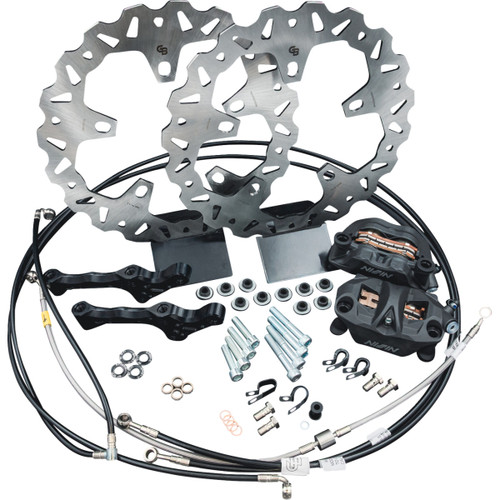 Gbrakes #GBDU017 - Wraith Brake Kit - Front - 12.5"