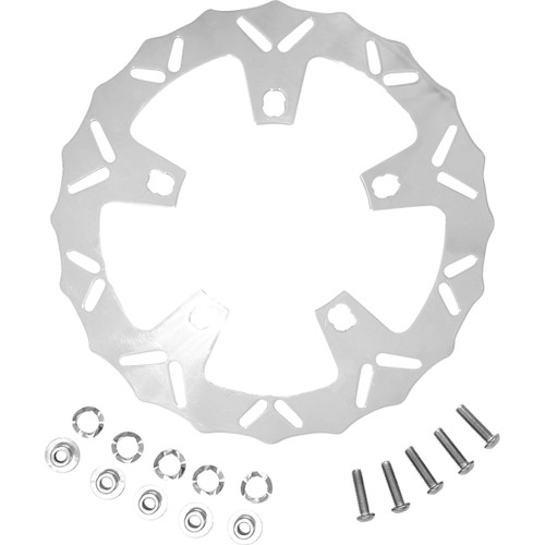 Coastal Moto #CM-FR-118DRP - Brake Rotor - 11.8" - Front - Polished - '14-'23 Touring