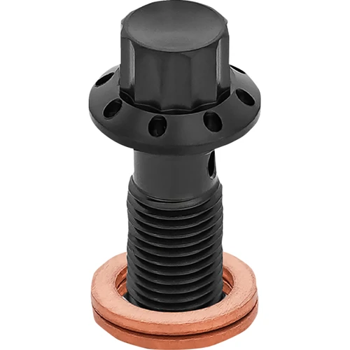 Arlen Ness #300-825 - Banjo Bolt - 3/8"-24 - Black